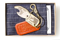 No.7 Lucky Key Fob w/ Jack Daniels Spinner Opener