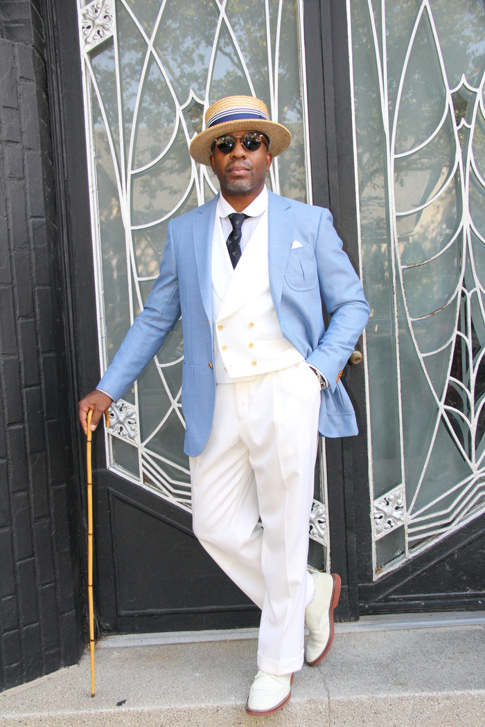 Ellis Double Breasted Shawl Collar Waistcoat