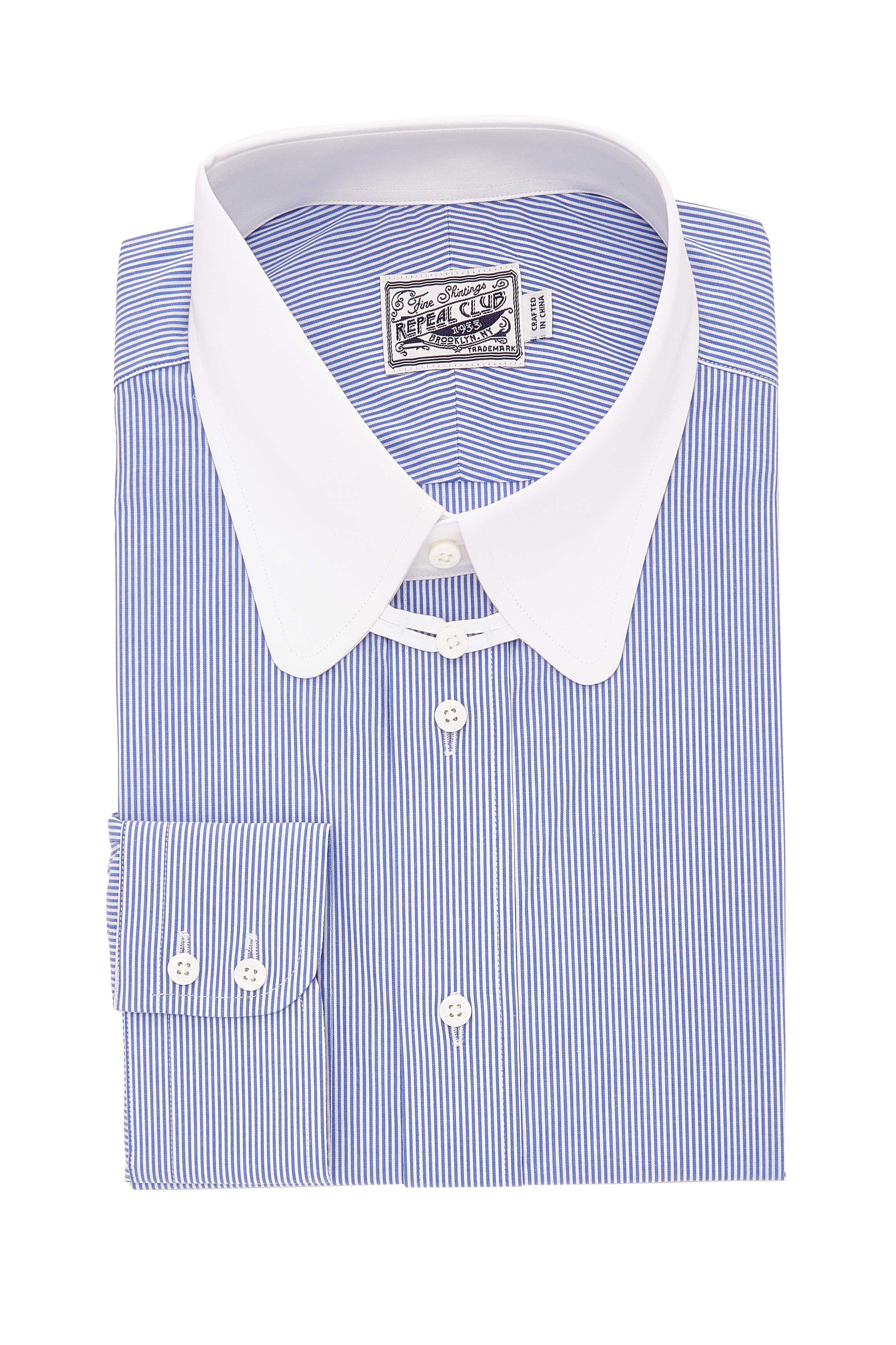 Kingston Hidden Tab Club Collar – Repeal Club New York Kingston Hidden Tab Club Collar – Repeal Club New York