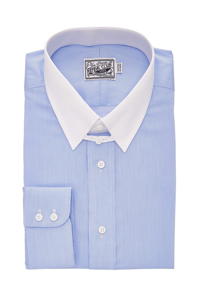 Brighton Hidden Tab Point Collar Shirt