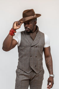 Wentworth Double-Breasted Shawl Collar Vest