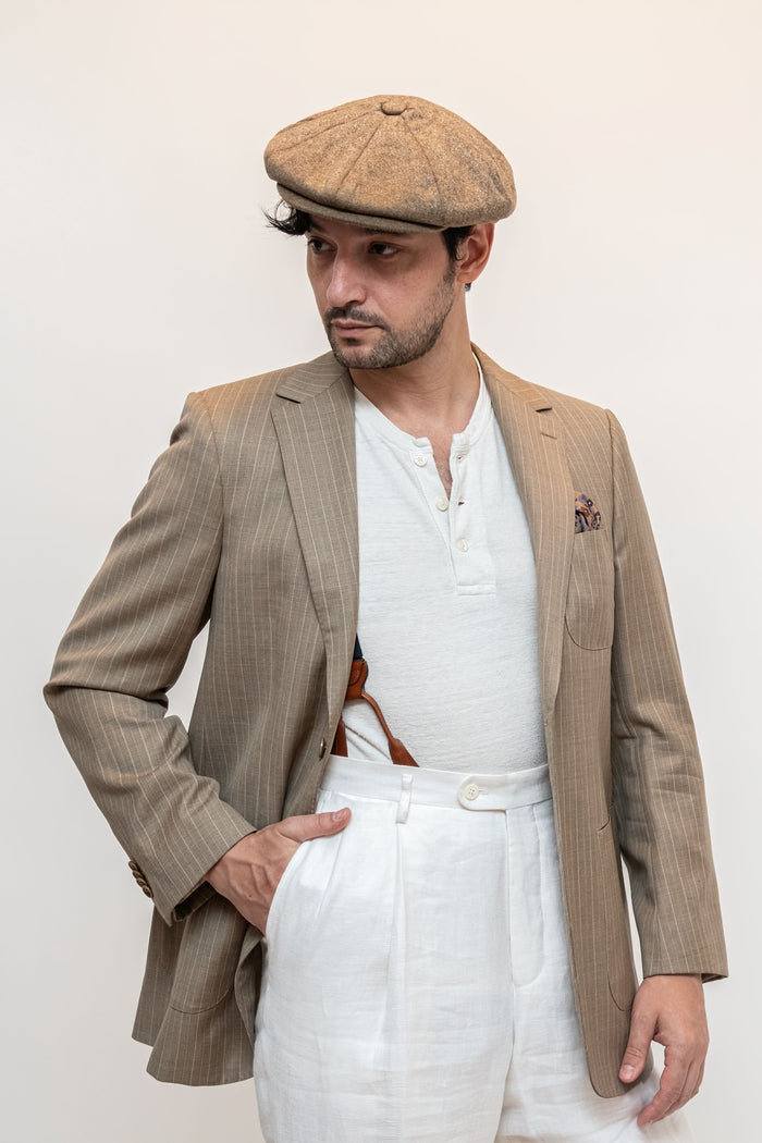 Suffolk Back-Belt Patch Pocket Jacket