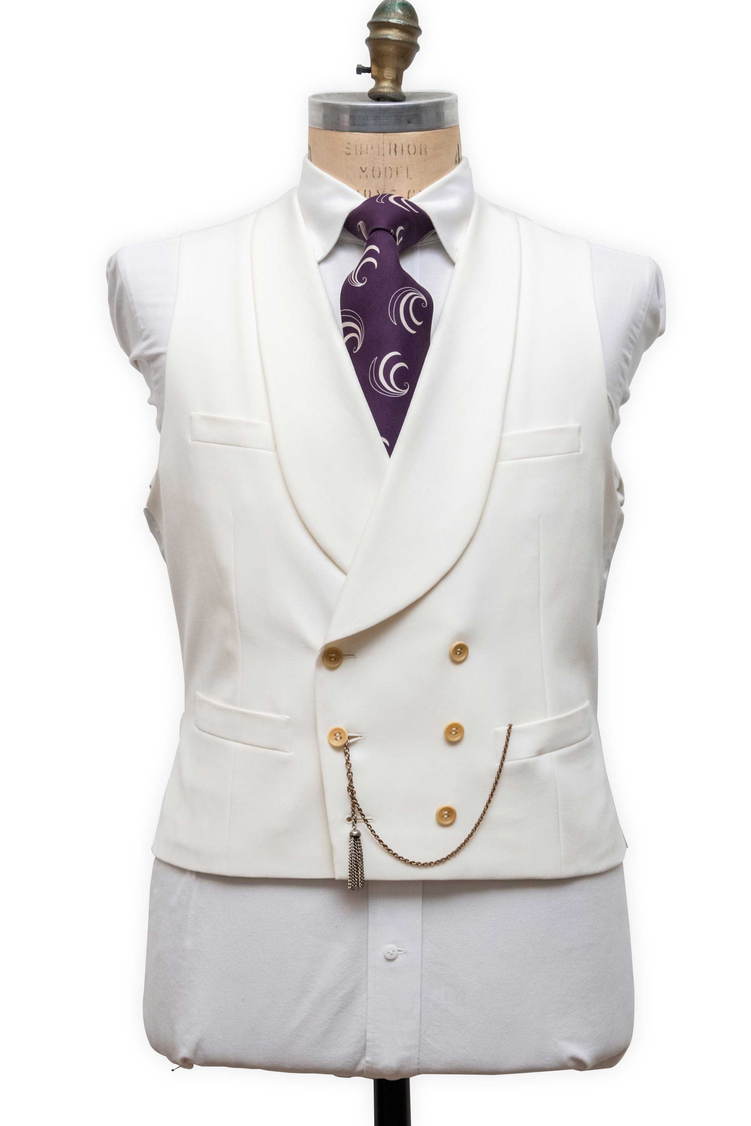 Ellis Double Breasted Shawl Collar Waistcoat