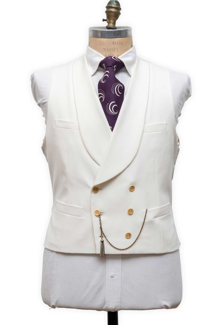 Ellis Double Breasted Shawl Collar Waistcoat