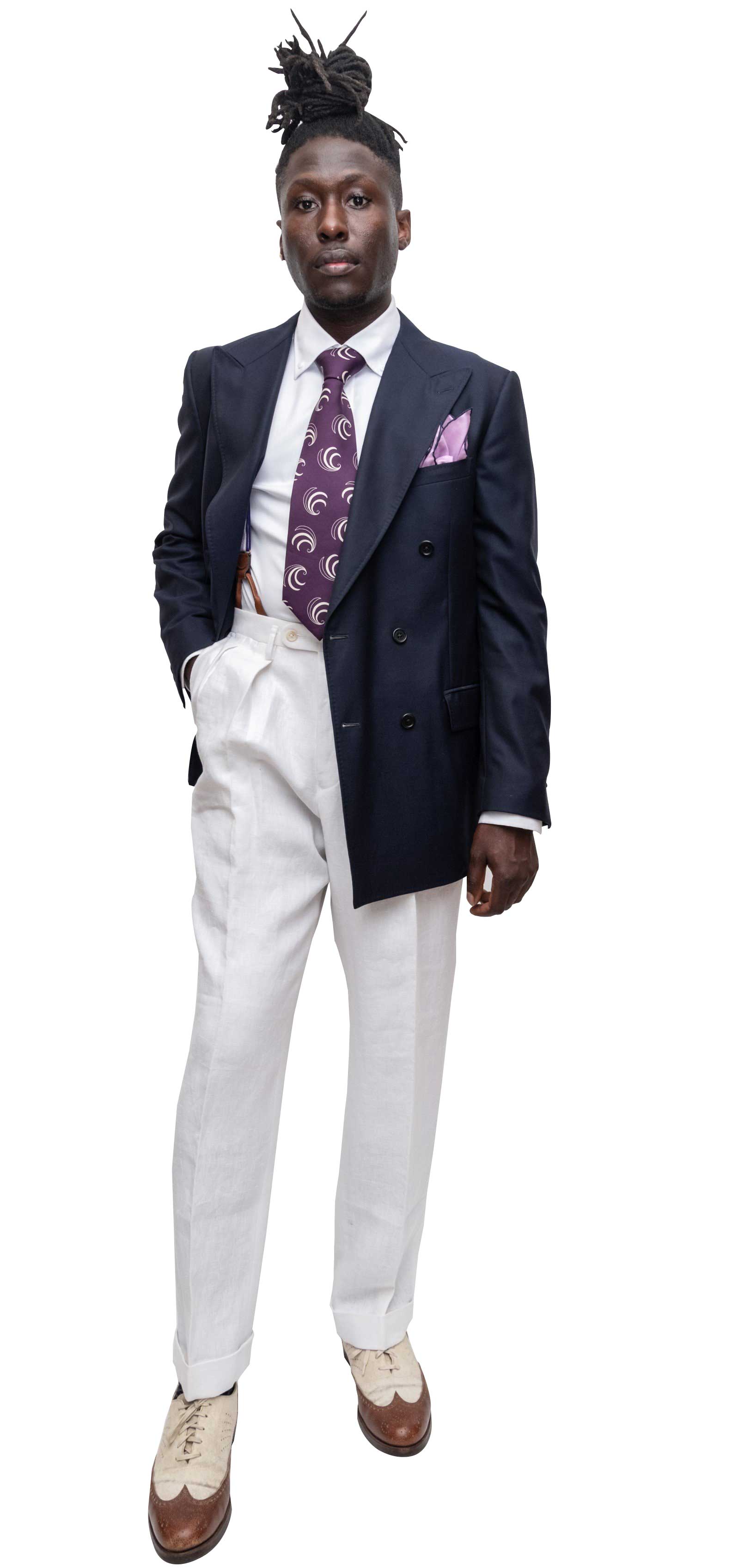 Granville English Pleat Trouser