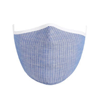 Shirting Stripe Reusable Face Mask