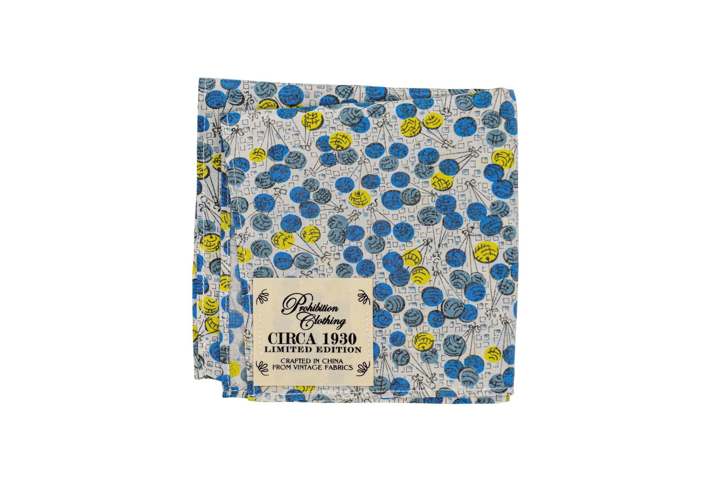Limited Edition Vintage Pocket Square